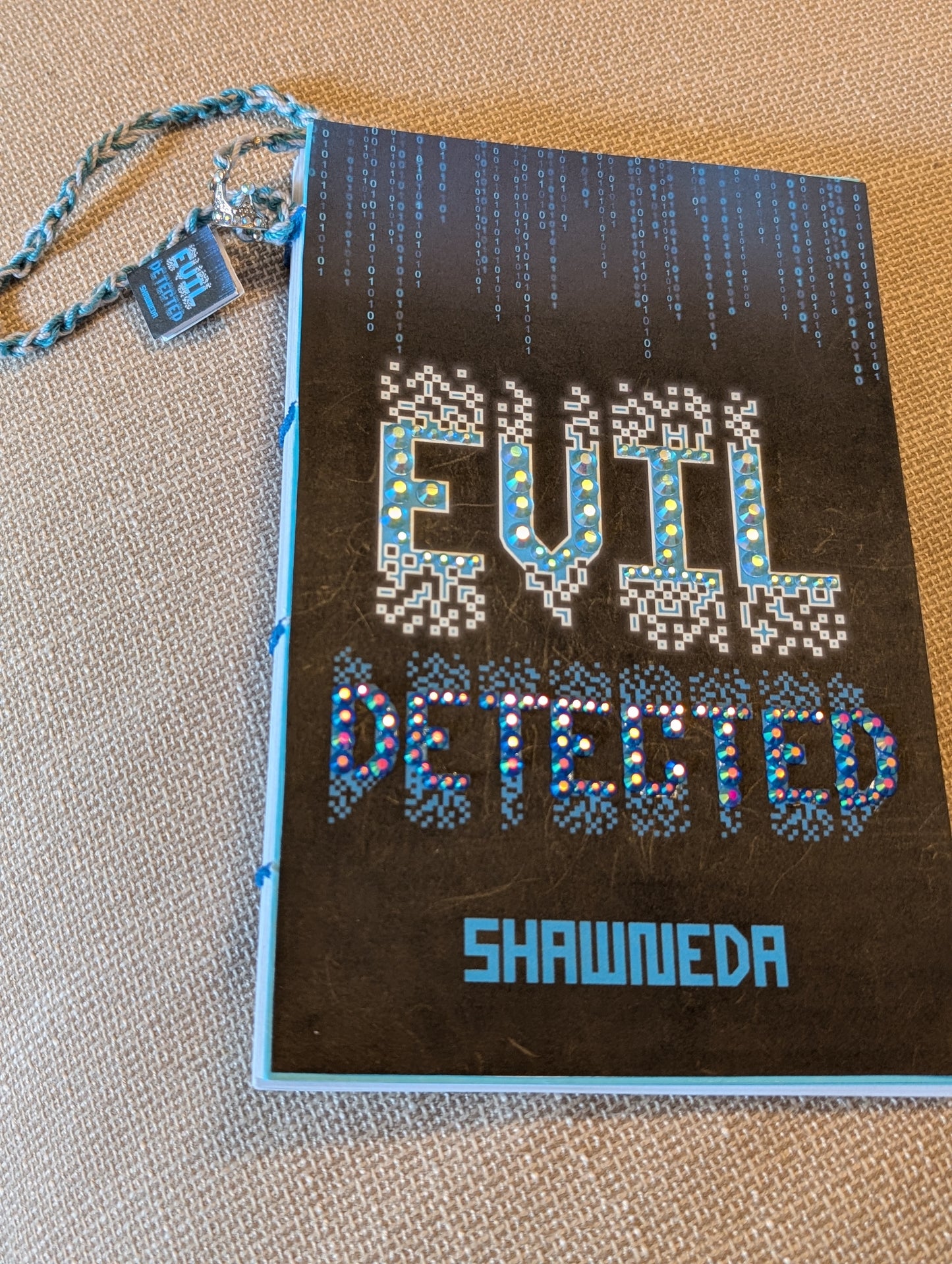Evil Detected - Bedazzled Ethiopian Coptic Stitch