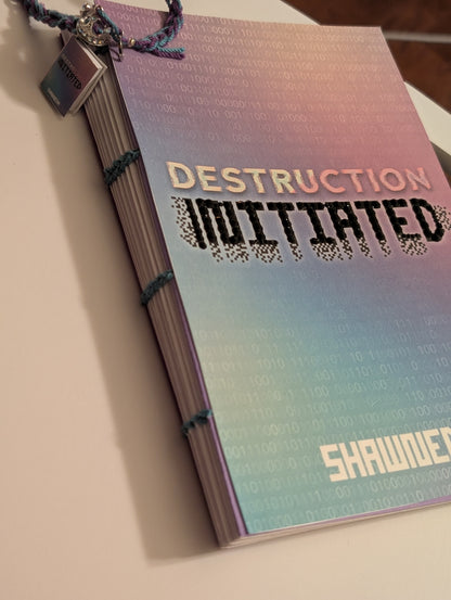 Destruction Initiated - Bedazzled Ethiopian Coptic Stitch