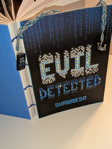 Evil Detected - Bedazzled Ethiopian Coptic Stitch